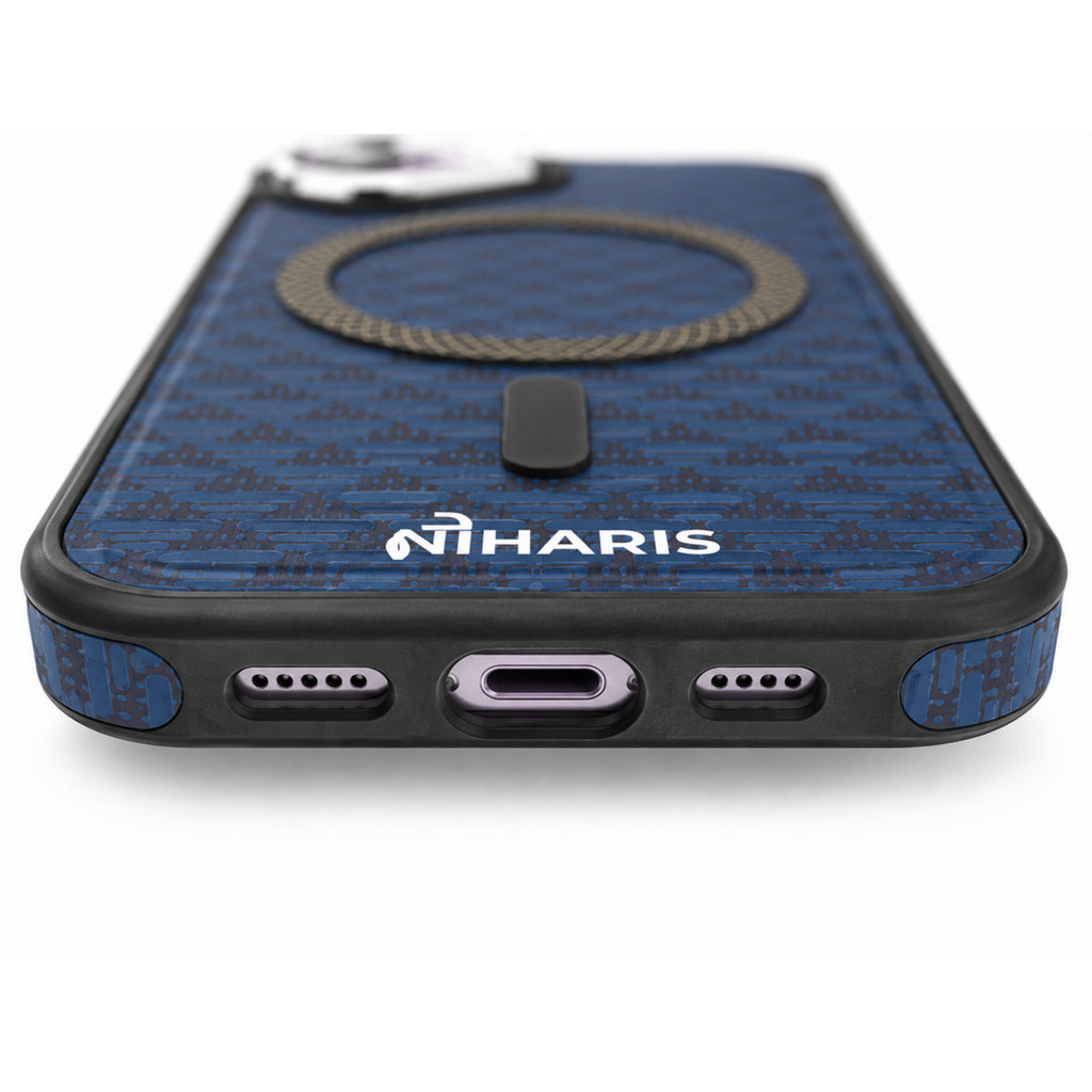 iPhone 17 MagSafe Shockproof City Scenery - Blue