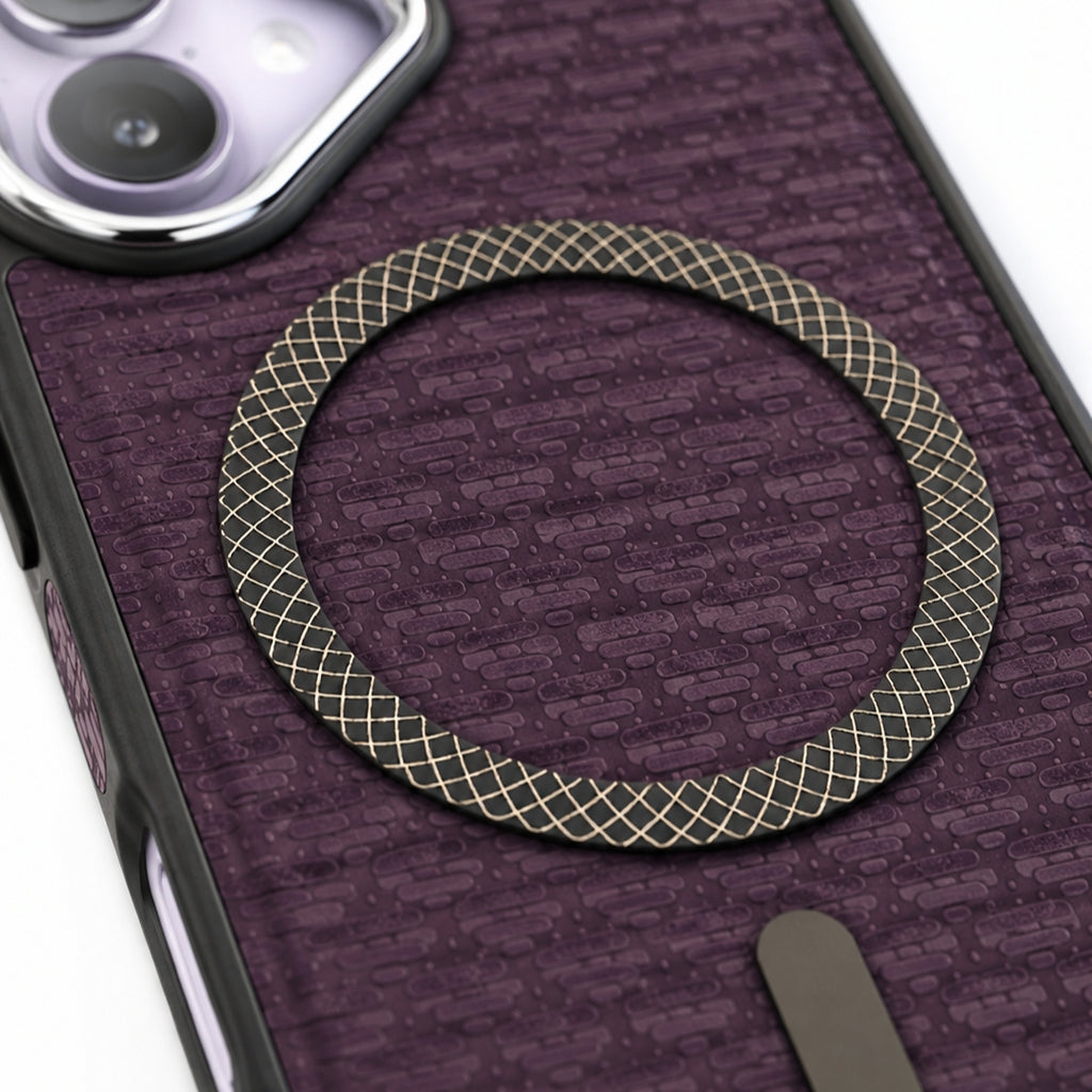 iPhone 17 MagSafe Shockproof City Scenery - Lavender