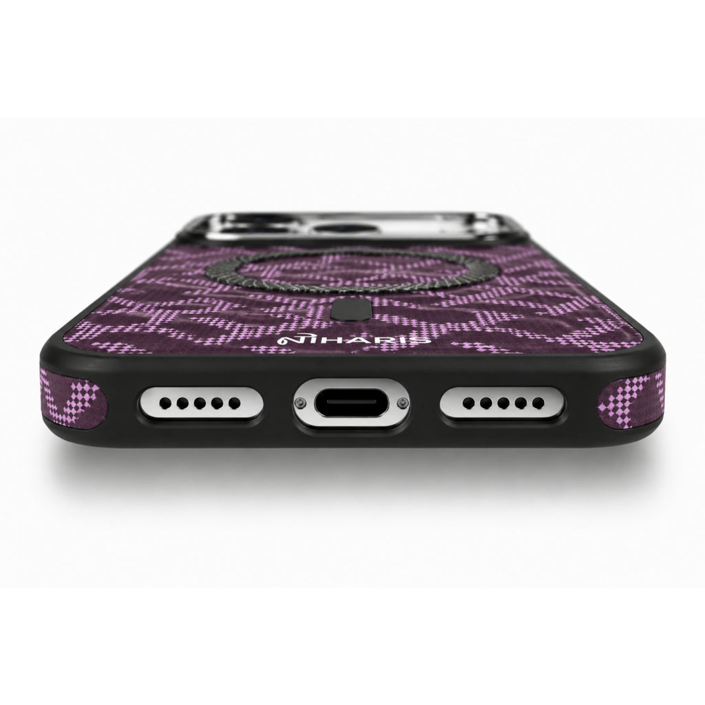 iPhone 17 Pro Max Magnetic Shockproof Street Fashion - Lavender