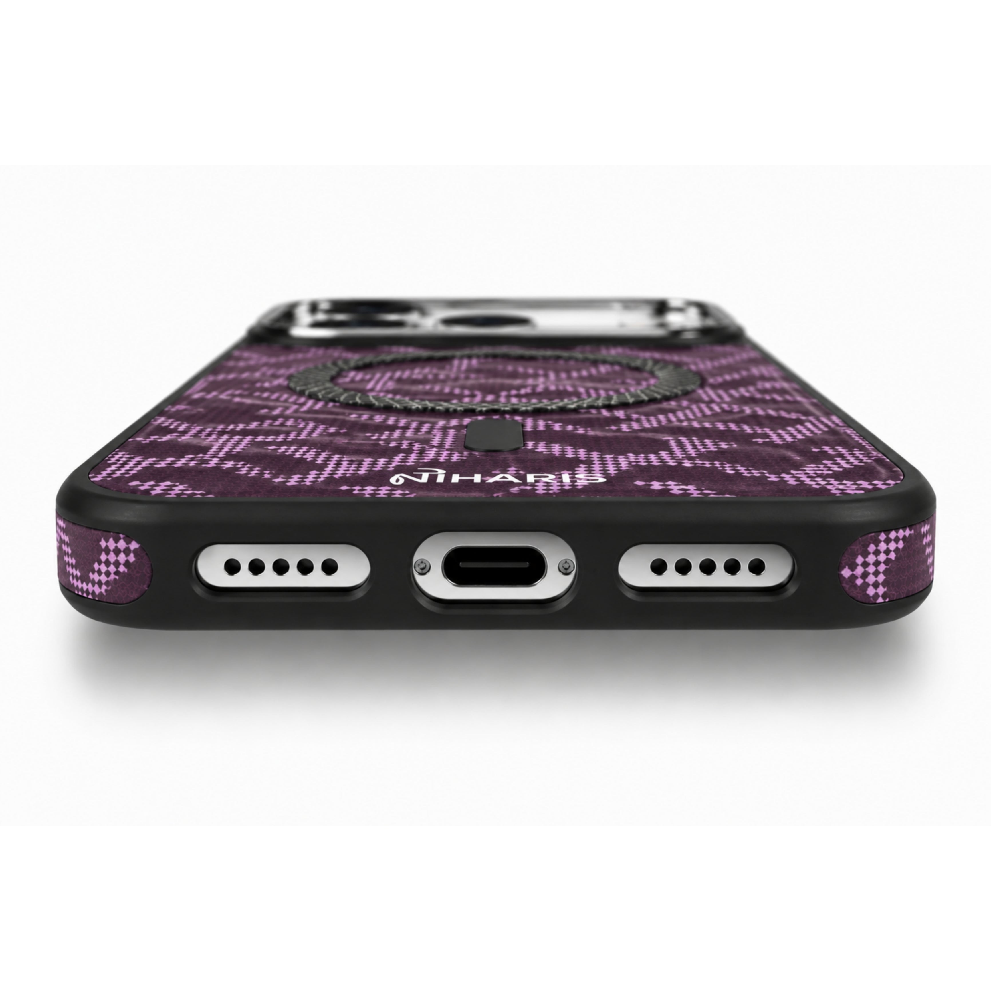 iPhone 17 Pro Max Magnetic Shockproof Street Fashion - Lavender