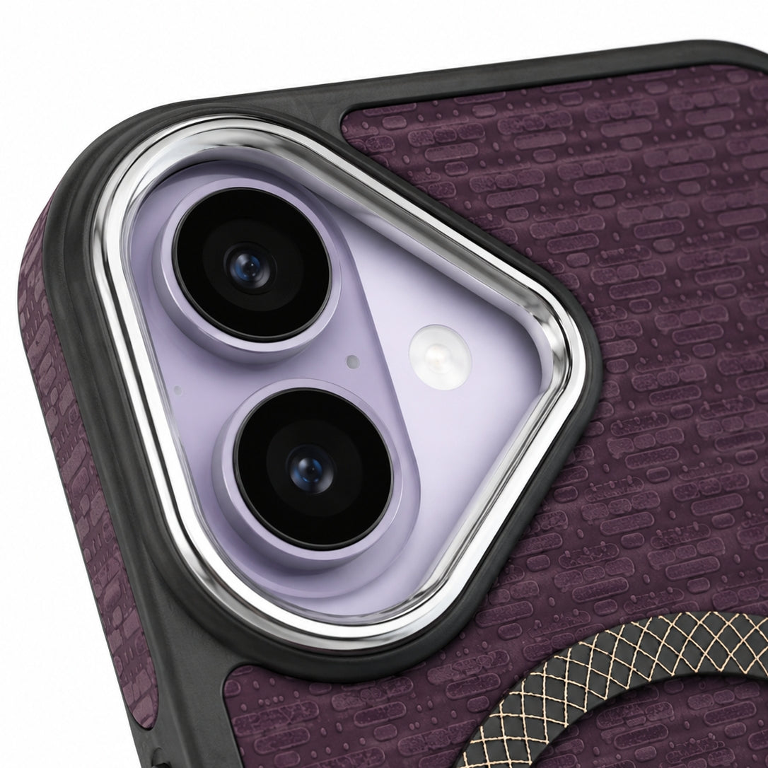 iPhone 17 MagSafe Shockproof City Scenery - Lavender