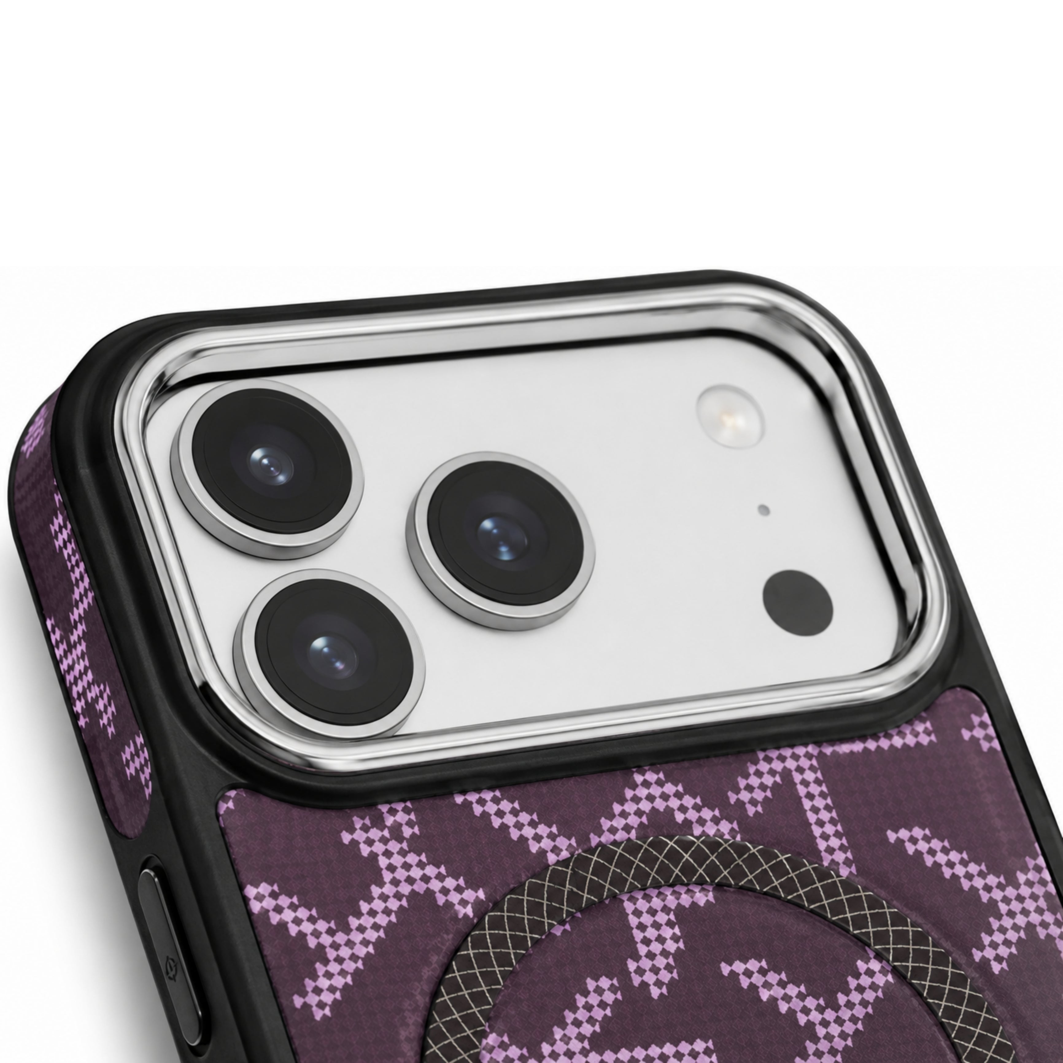 iPhone 17 Pro Max Magnetic Shockproof Street Fashion - Lavender