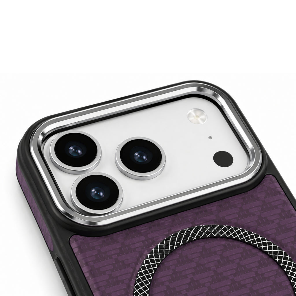 iPhone 17 Pro Max MagSafe Shockproof City Scenery - Lavender